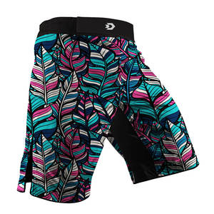 Shorts de MMA Personalizados al por Mayor para Hombre, Impresión por Sublimación, Material de Poliéster/Algodón, Logotipo Personalizado, Servicio OEM, Ropa de Artes Marciales - Product Image 1