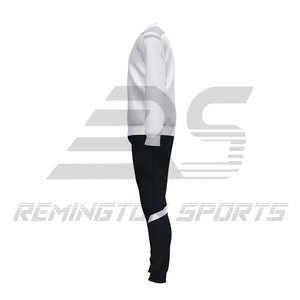 Survêtement en molleton Flexible pour homme, 2020, ensemble de sport, de gymnastique, fermeture éclair, survêtement avec capuche, vente en gros - Product Image 3