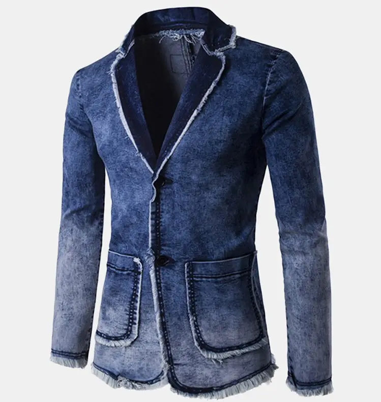 Özel erkek takım elbise/Blazer/dış giyim/ceket Spandex Denim bangladeş rekabetçi fiyatlarla