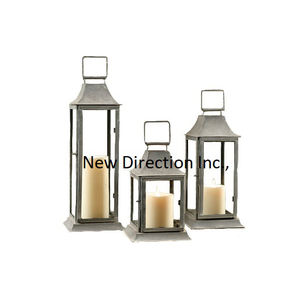 Produit de vente chaude pour la maison hôtel Restaurant accessoires de décoration finition personnalisée lanterne en métal en verre de qualité supérieure - Product Image 4