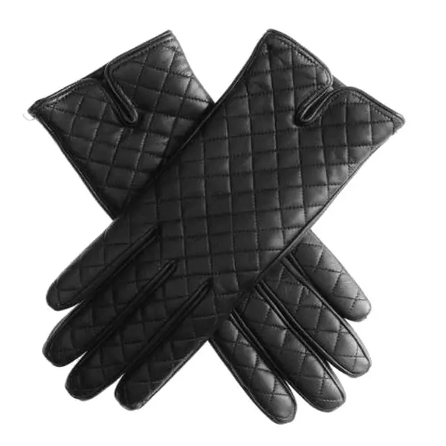 Diamond Design Custom Ladies Women Sheep skin Gloves