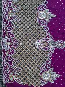 Pagne George Africain de Haute Qualité avec Tissu de Blouse et Broderies pour Tenues Traditionnelles - Product Image 2