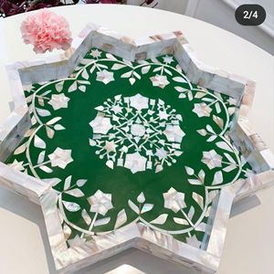 ออกแบบแม่ของเพิร์ลสตาร์ถาด BAKHOOR MADKHAN กล่องอ่าวสหรัฐอาหรับเอมิเรตส์ดูไบ - Product Image 5