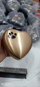 Urne funéraire en forme de cœur de style américain Brassworld India pour animaux de compagnie, modèle BWI-786-205, fournitures funéraires - Product Image 3