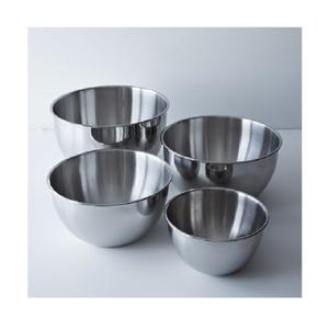 ชุดชามเสิร์ฟสแตนเลส 4 ใบ คุณภาพเยี่ยม ขนาดและรูปทรงตามสั่ง อุปกรณ์ครัว ชามใส่อาหาร ผลไม้ - Product Image 5