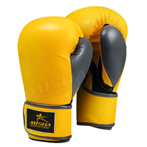 Gants de boxe en cuir thaïlandais, 18 couleurs, gants d'entraînement, de Fitness, pour le combat - Product Image 1