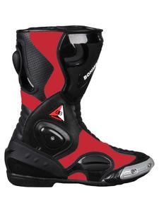 Bottes de moto en cuir professionnelles pour la course, unisexes - Imperméables, respirantes et ignifuges - Product Image 4