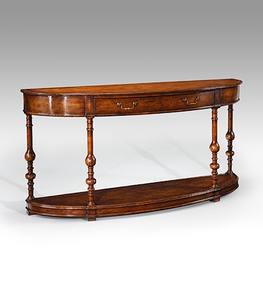 Table murale rectangulaire en acajou massif et bois de teck au meilleur prix pour salle à manger maison appartement hôtel décor - Product Image 2