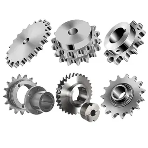 American European Standard sprocket Hard Teeth Gear Wheel Finished Bore Qd Taper Lock Platewheels Idler Roller Chain Sprocket