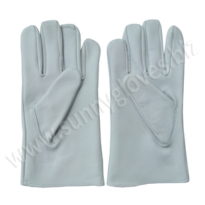 Custom cow grain leather driver work gloves 2021 - Product Image 4