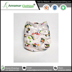 Couches lavables en tissu à vendre Insérez en gros Couches lavables pour bébé Couche en bambou réutilisable - Product Image 3