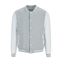 Veste d'hiver pour hommes de haute qualité en gros, style universitaire pour jeunes et adultes, avec impression de logo personnalisé et broderie surdimensionnée
