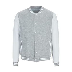 Chaqueta de Invierno para Hombre de Alta Calidad al por Mayor, Estilo Universitario de Béisbol para Jóvenes y Adultos, con Logotipo Personalizado Impreso y Bordado Extra Grande - Product Image 1