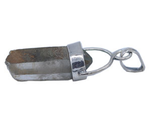 AAA + Qualité Rare Aqua Aura Quartz Pendentifs En Argent 925 Bijoux En Argent Sterling, Stock En Vrac Par Le Vendeur Indien - Product Image 2