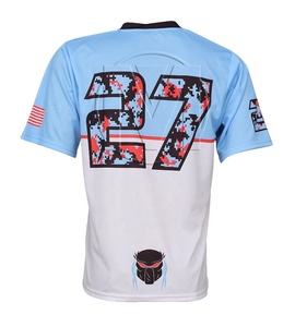 Maillots de lacrosse personnalisés de haute qualité, impression numérique, impression intégrale, polyester - Product Image 6