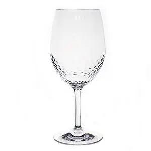 12oz plastic acrylic tritan hammered all purpose wine glasses eco-friendly el fda sgs