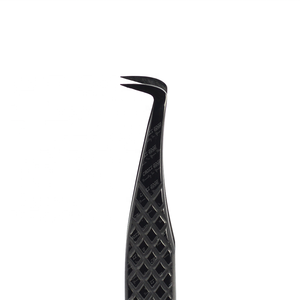 Jeu de pinces à épiler noires pour Extension de cils, 12 styles, en acier inoxydable, accessoires de maquillage - Product Image 6