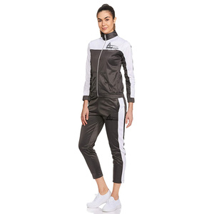 Pantalones de Joggers para mujer, chándal informal con cremallera y manga larga, logo personalizado impreso - Product Image 1