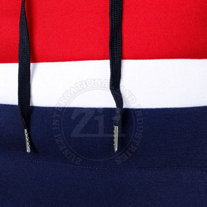 Sweat-shirts à capuche pour hommes de qualité supérieure, en polyester/coton, avec fermeture éclair, respirants, légers, personnalisables, vêtements décontractés, fabriqués au Pakistan - Product Image 4