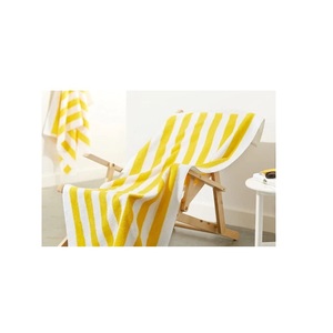 Vente en gros 100% coton biologique certificat Gots 2 pièces adultes plaine chaude voile Super doux séchage rapide sans sable ensemble de serviettes de plage - Product Image 2