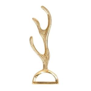 Abrebotellas con diseño de piña, abrebotellas de aluminio chapado en oro con estampado de logotipo personalizado moderno y elegante, único, clásico, venta al por mayor - Product Image 5