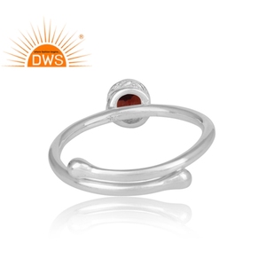 Bague en pierre précieuse rouge grenat, ensemble de bijoux, argent Sterling 925, fait à la main, vente en gros, offre spéciale - Product Image 4