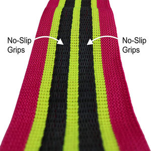 Venta al por mayor logotipo personalizado elástico fitness entrenamiento gimnasio en casa hip ejercicio tela botín bandas elásticas de resistencia - Product Image 5