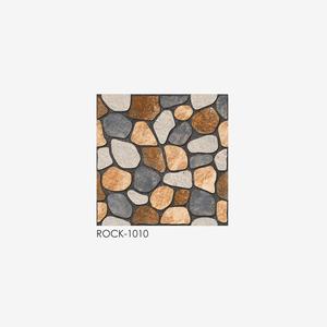 Baldosas de porcelana con aspecto de piedra de hormigón de color gris oscuro 40x40cm - Product Image 4