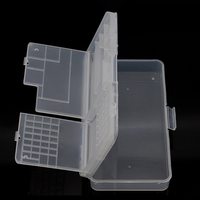 Boîte de Rangement Double Couche pour Réparation de Téléphones Portables, Organiseur de Vis d'Assemblage pour Écran LCD, Carte Mère et Puces IC