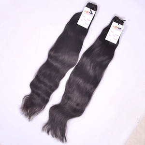 Precio de fábrica, cabello vietnamita liso, cabello virgen dibujado doble, extensiones de cabello humano dibujado doble virgen a granel al por mayor - Product Image 3