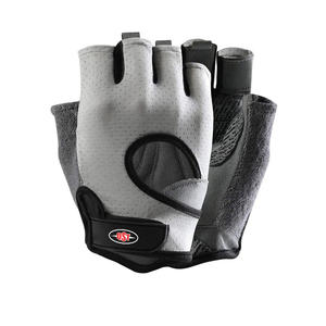 Guantes de Ciclismo de medio dedo personalizados de alta calidad Unisex guantes de montar antideslizantes sin dedos de cuero transpirable para deportes al aire libre - Product Image 4