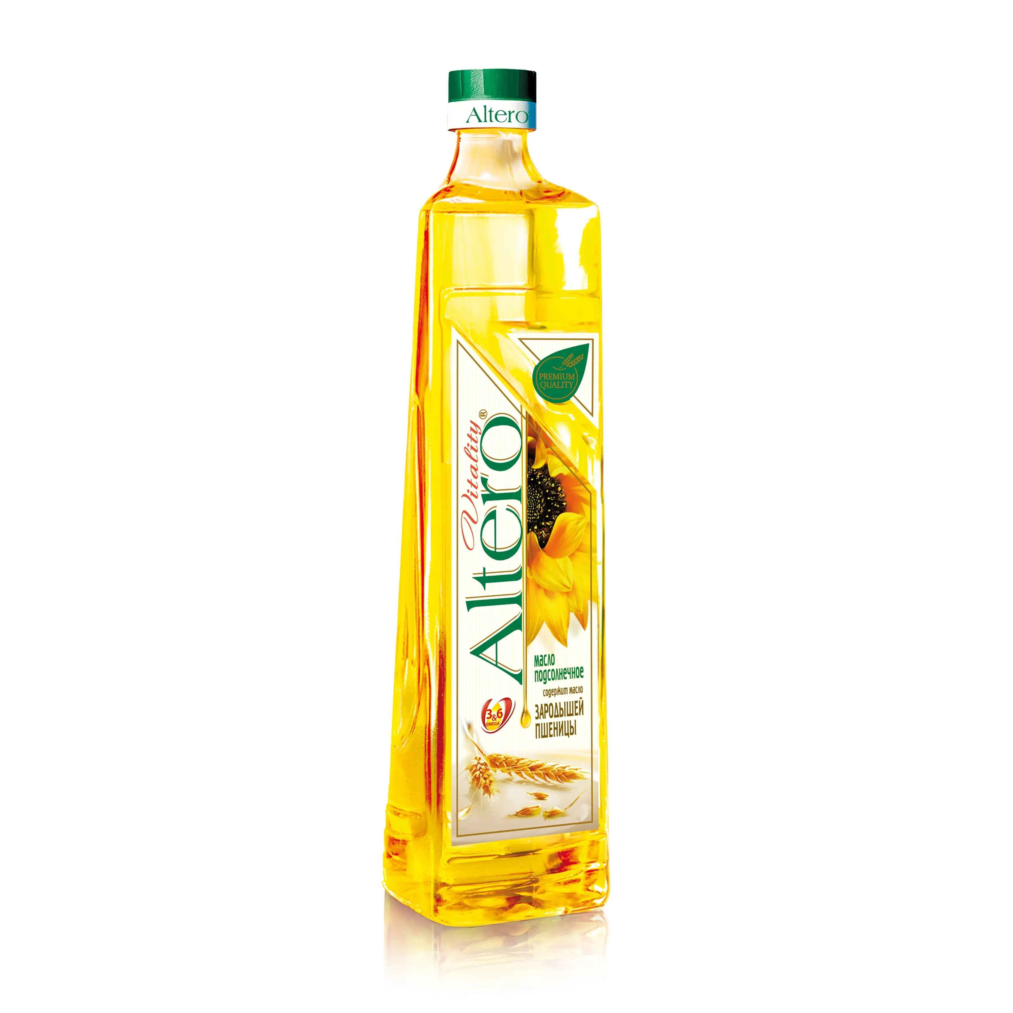 Altero Vitaliteit (Zonnebloem Olie Met Tarwekiemolie), 0.81 L Groothandel Organische Natuurlijke Koken Zonnebloem Olie