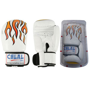 Guantes de boxeo de cuero con logotipo personalizado, guantes de boxeo para gimnasio, entrenamiento de lucha, guantes de boxeo ganadores con cordones - Product Image 6