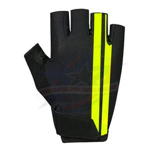 Gants de cyclisme demi-doigt pour hommes de haute qualité Gel Racing Gym Bike Riding ODM/OEM pour Sports de plein air-Production en usine pakistanaise - Product Image 1