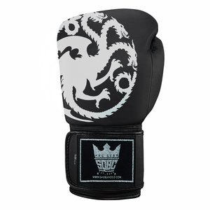 Guante de boxeo de piel de vaca auténtica Retro Pro con logotipo personalizado de nuevo diseño de fabricante - Product Image 3