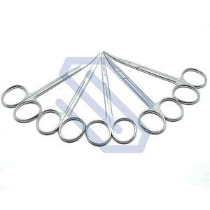 กรรไกรผ่าตัดแบบโค้ง ยี่ห้อไอริส กัม ขนาด 11.5 ซม. ผลิตจากสแตนเลสสตีล ได้รับการรับรองมาตรฐาน CE - Product Image 2