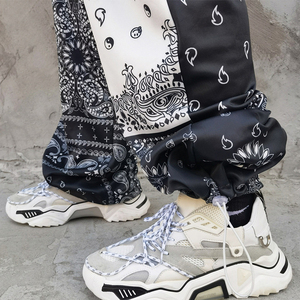 Pantalon décontracté à jambes droites, de grande qualité, Style Hip-hop, à imprimé complet, pour hommes, nouvelle collection - Product Image 3