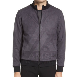 Chaquetas de cuero de gamuza de invierno de talla grande para hombre Chaqueta de cuero de gamuza de alta calidad a la venta - Product Image 3