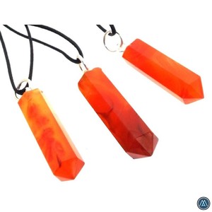 2024 dernière haute qualité cornaline Agate pendentif crayon Point Style sculpté à la main amour Technique pour la guérison équilibrage Chakras - Product Image 6