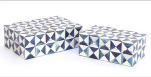 Handcrafted <b>Wooden</b> Storage <b>Box</b> with Resin Inlay Customized Size and Color Competitive Price for Wood Inlay <b>Jewelry</b> Boxes - Product Image 5