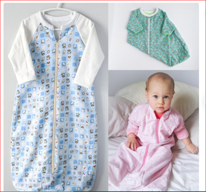 Saco de dormir de algodón 100% orgánico para bebé, mejor saco de dormir de invierno, precio de fábrica - Product Image 2