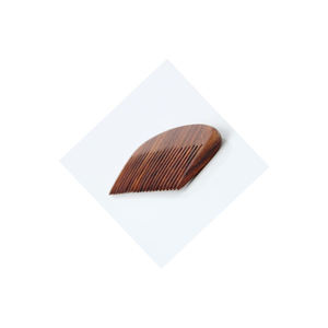 Peine de bolsillo para Barba antiestático natural, peine de madera para el cabello con logotipo gratuito personalizado de proveedor indio - Product Image 1