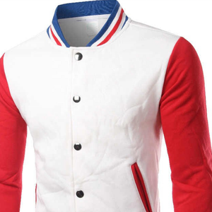 Chaqueta de béisbol de lana de algodón personalizada para hombre de alta calidad chaqueta Letterman - Product Image 2