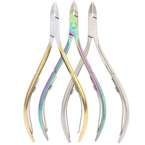 Coupe-cuticules professionnel en acier inoxydable, outil de manucure de précision pour des soins des ongles de qualité salon - Product Image 1