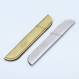 Pince à épiler pour extensions de cils de qualité professionnelle, plaquée or, en acier inoxydable chirurgical, antidérapante, durable, longueur 10 mm - Product Image 4