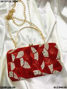 Elegant Exclusive <b>Wedding</b> Evening <b>Bag</b> Bridal <b>Clutch</b> <b>for</b> Special Occasions - Product Image 2
