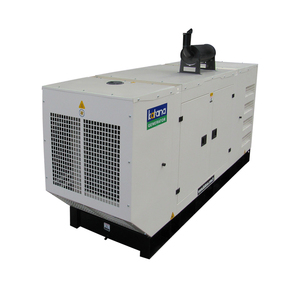 เครื่องกำเนิดไฟฟ้าดีเซลแบบเงียบพิเศษ 300 KVA เครื่องยนต์ดีทรอยต์ เครื่องกำเนิดไฟฟ้ากระแสสลับเมกะทรอน พร้อมหลังคา 1500 รอบต่อนาที 50 เฮิรตซ์ 230/400 โวลต์ - Product Image 1