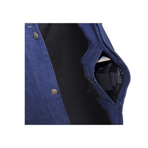 High Quality Outdoor Men <b>Denim</b> Vest Winter <b>Lightweight</b> Duck Down <b>Denim</b> Vest - Product Image 3
