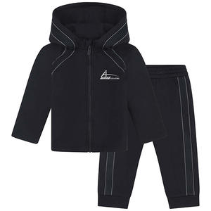 Survêtement en coton/polaire pour enfants, 2 pièces de haute qualité, avec fermeture éclair, tenue élégante, à vendre - Product Image 1