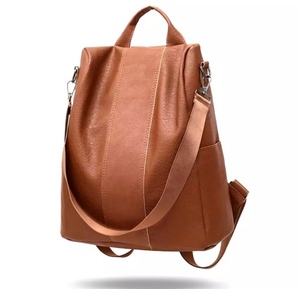 Women's Latest Design Leather Handbag Hot Sale Daily Use <b>Backpack</b> - Product Image 1